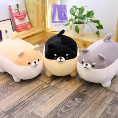 3 angry shiba pillow online