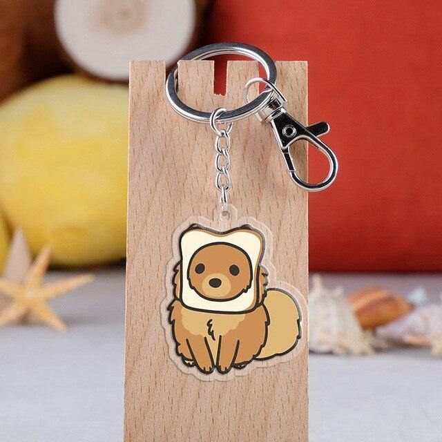 Shiba inu store keyring